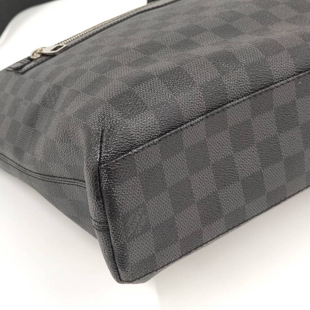 Louis Vuitton Graphite Bag Mick Damier Black Shoulder Black - Picture 3 of 10
